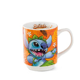 Stackable mug Stitch Orange 350 ml.