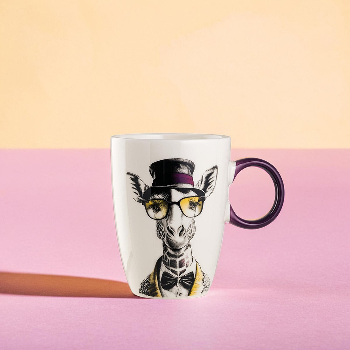 Mug Human Essence Giraffe “Far-Sightedness” 430 ml.