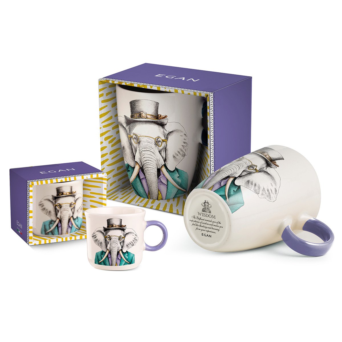 Mug Human Essence Tiger “Courage” 430 ml.