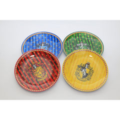 EGAN Harry Potter 4 Piece Dessert Plate Set 19 cm