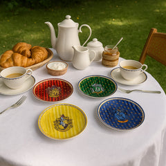 EGAN Harry Potter 4 Piece Dessert Plate Set 19 cm
