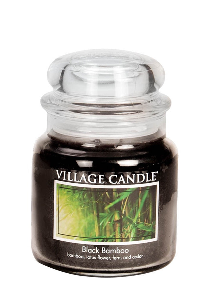 Village Candle Black Bamboo Medium.