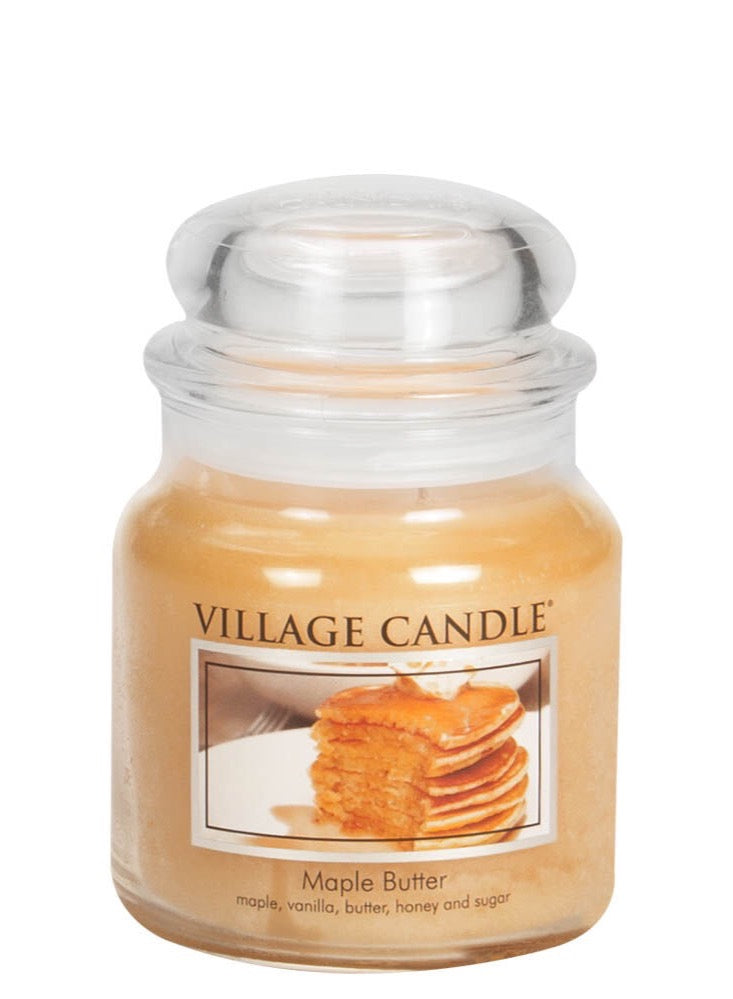 Village Candle Maple Butter Medium.