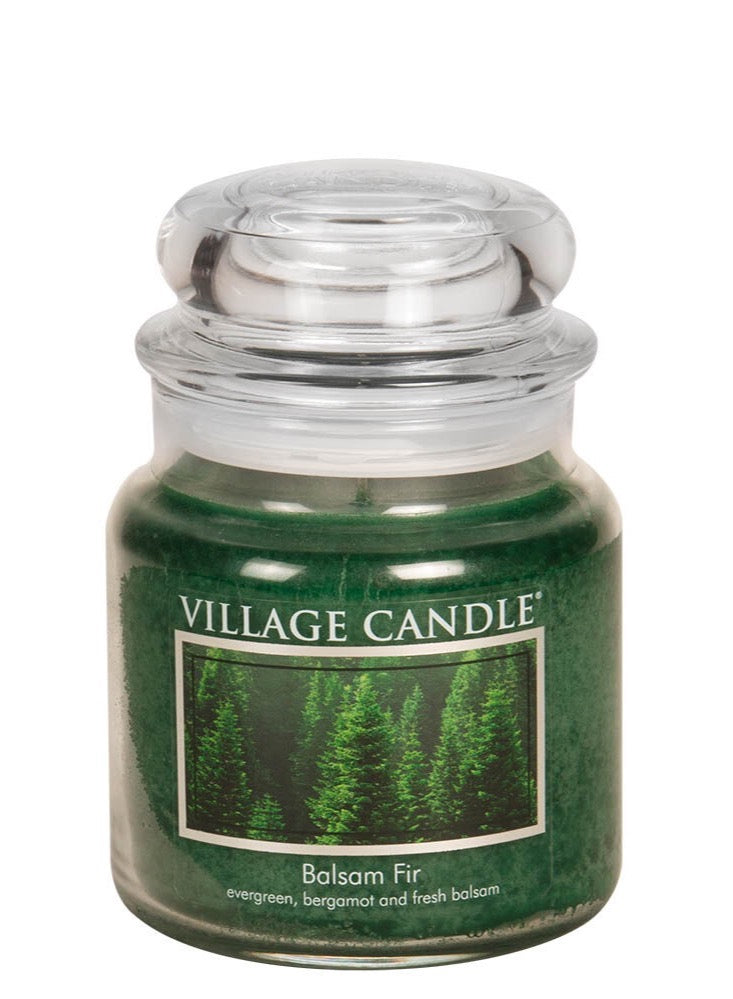 The Village Balsam Fir Candle Medium.