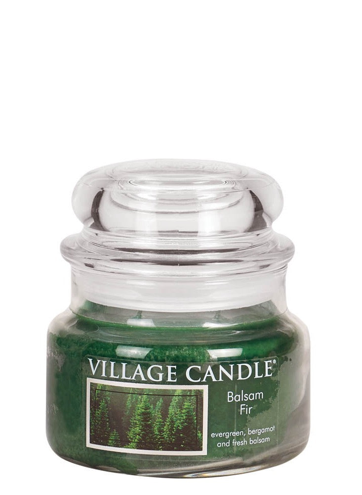 Balsam Fir small Candle Evergreen Bergamot and Fresh Balsam.