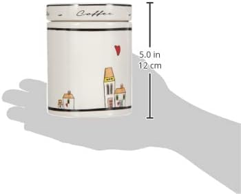 Egan Ivory Enamel Ceramic Storage Jar Small.