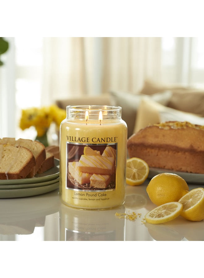 Village Candle Lemon Pound Cake Large.