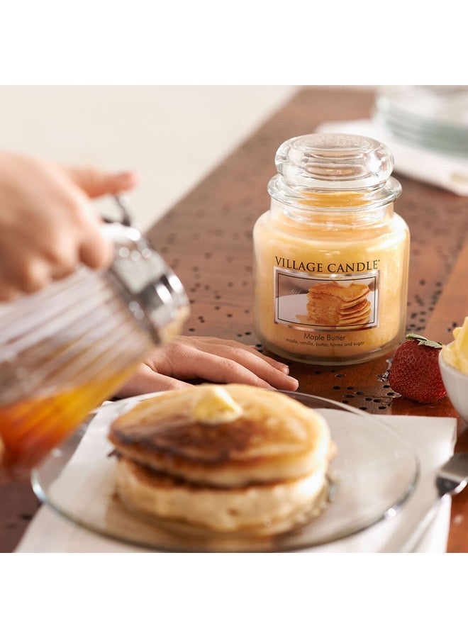 Village Candle Maple Butter Small.