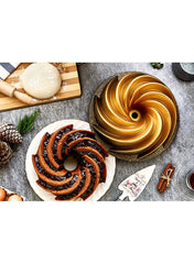 Granite Casting Windmill Cake Mould 26 cm Red.