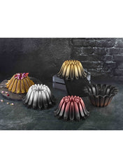 Granite Cake mould 24 cm Die Cast Primrose Gold.