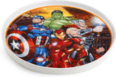 Egan Marvel Spider-Man & Avengers Side Plate 20cm - New Bone China Dessert Plate – Microwave & Dishwasher Safe – Superhero Plate for Marvel Fans – Tableware (AVENGERS).