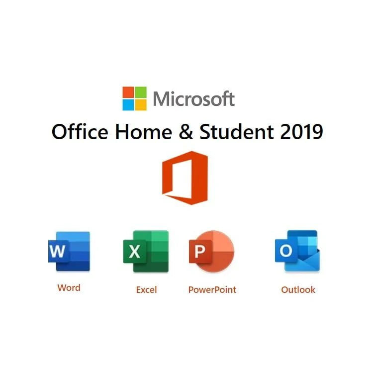 Microsoft Office 2019 Home & Student | MENA Edition – 1 PC/Mac.