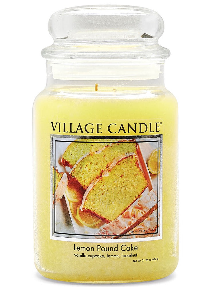 Village Candle Lemon Pound Cake Large.