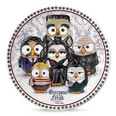 The Addams Family Pizza Plate |