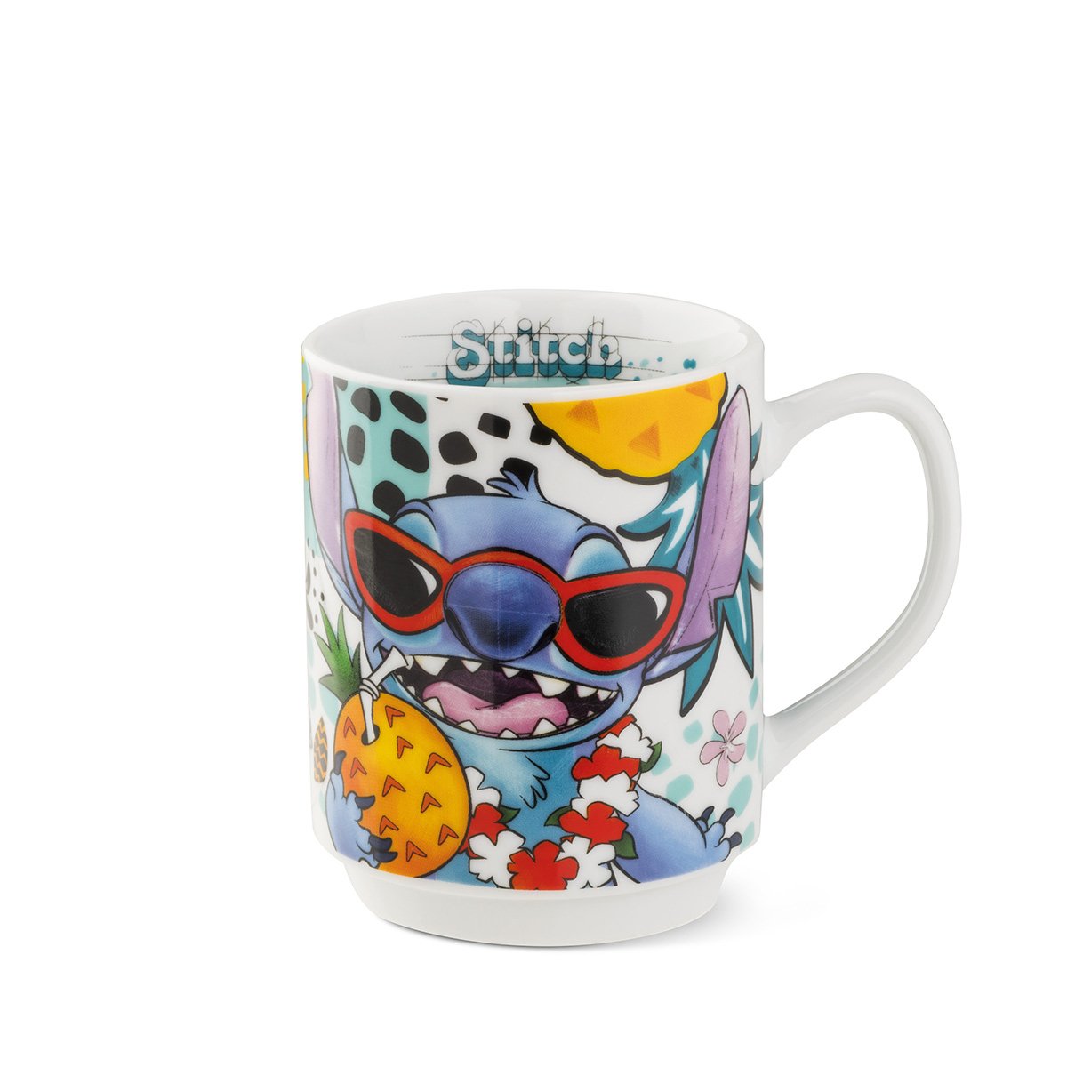 Stackable mug Stitch White 350 ml