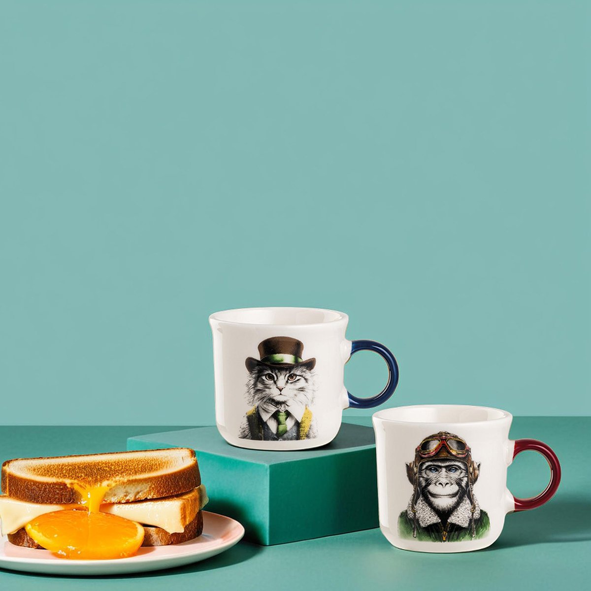 Mini Mug Human Essence Cat “Independence” 80 ml.