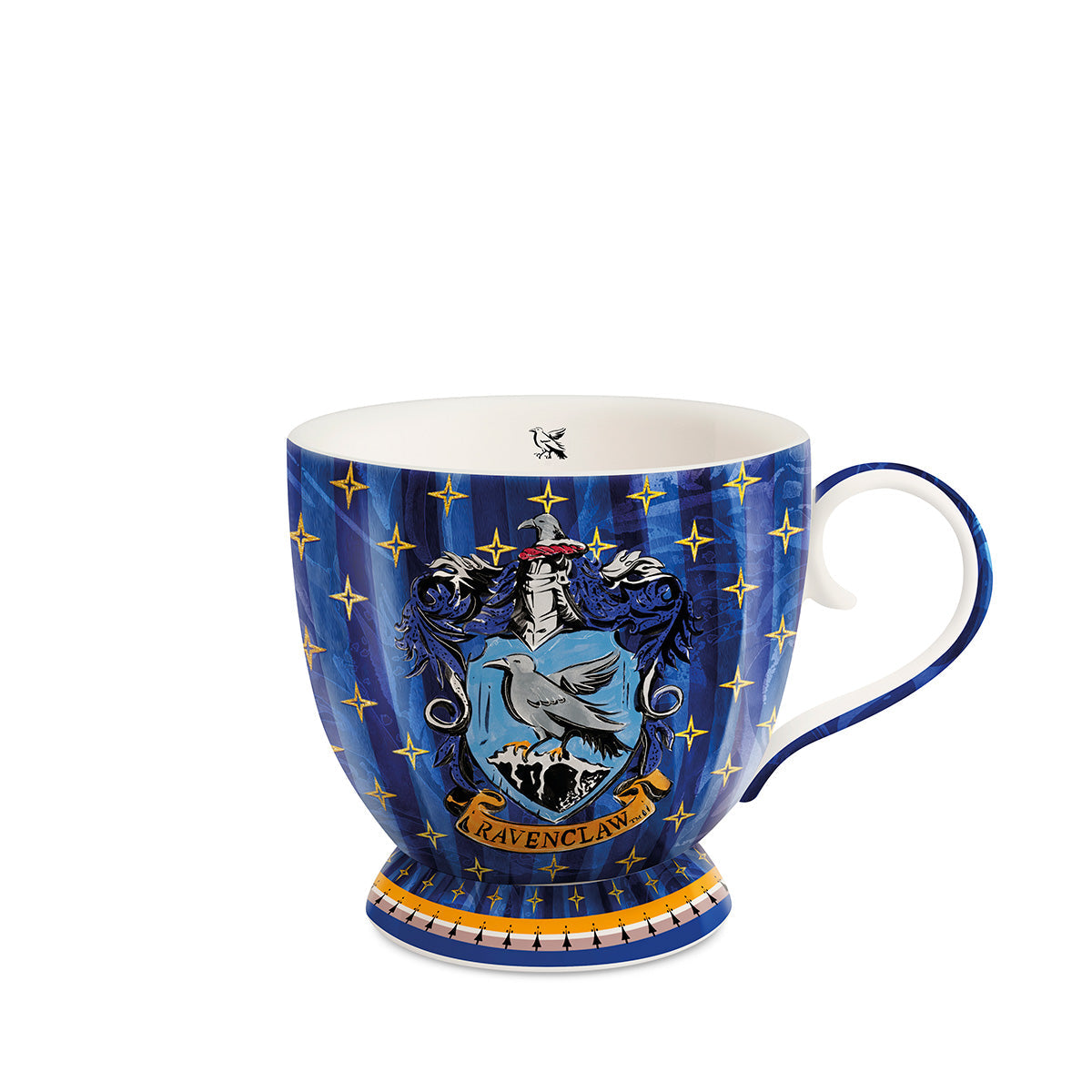 EGAN Harry Potter Ravenclaw Mug 350 ml , Porcelain Coffee & Tea Cup , Dishwasher & Microwave Safe , Hogwarts House Gift for Fans
