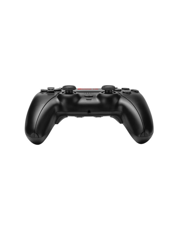 Wireless Gamepad Compatible with PS4 and IOS 13.0 or higher Android  version 6.0 or Higher PC win7 or higher.
