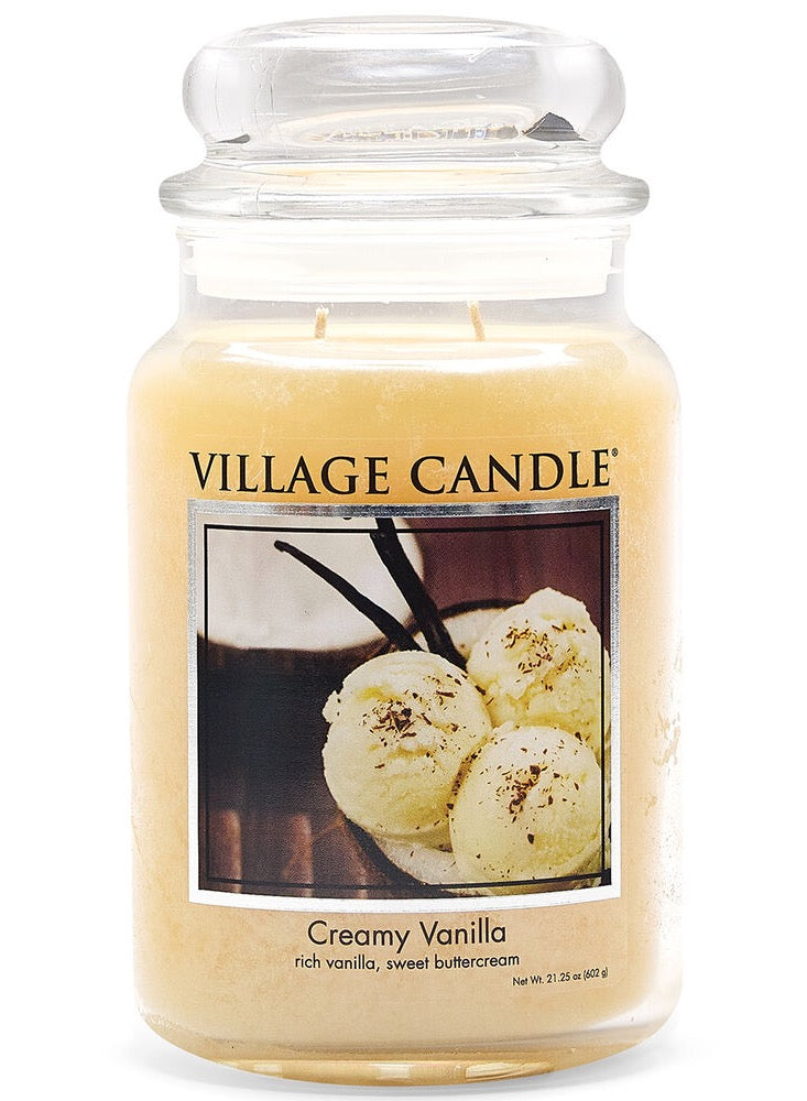 Village Candle Creamy Vanilla Large.