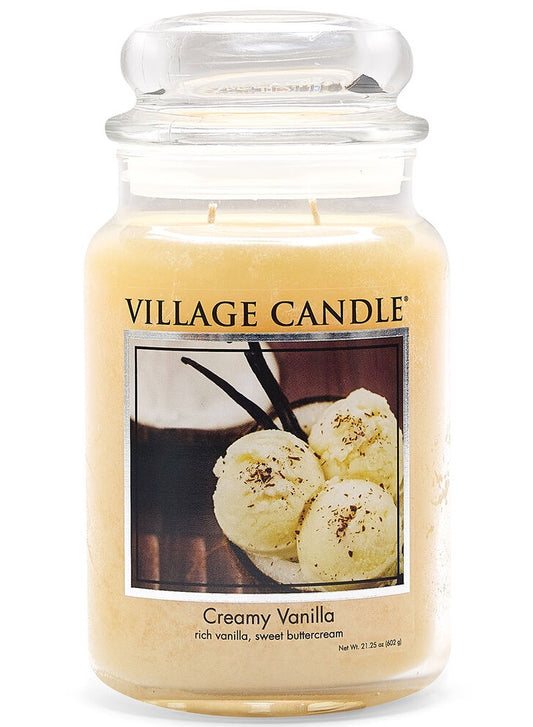 Village Candle Creamy Vanilla Large.
