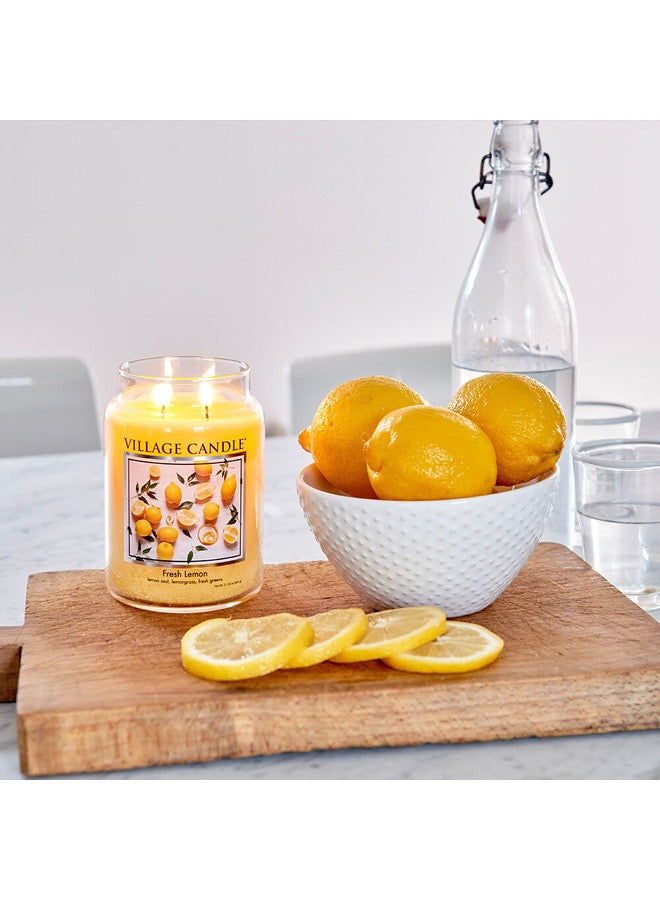 Village Candle Fresh Lemon Small