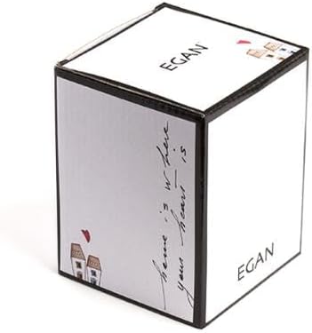 Egan Ivory Enamel Ceramic Storage Jar Small.