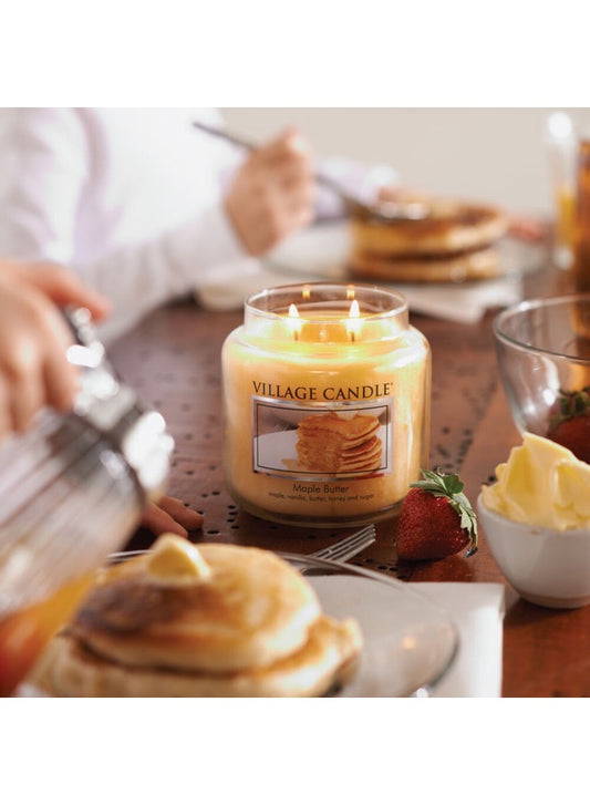 Village Candle Maple Butter Small.