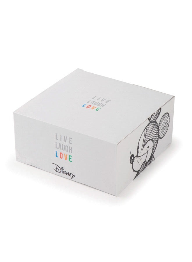 Set 4 Mixed Ice Cream Cups With Spoon Live Laugh Love.