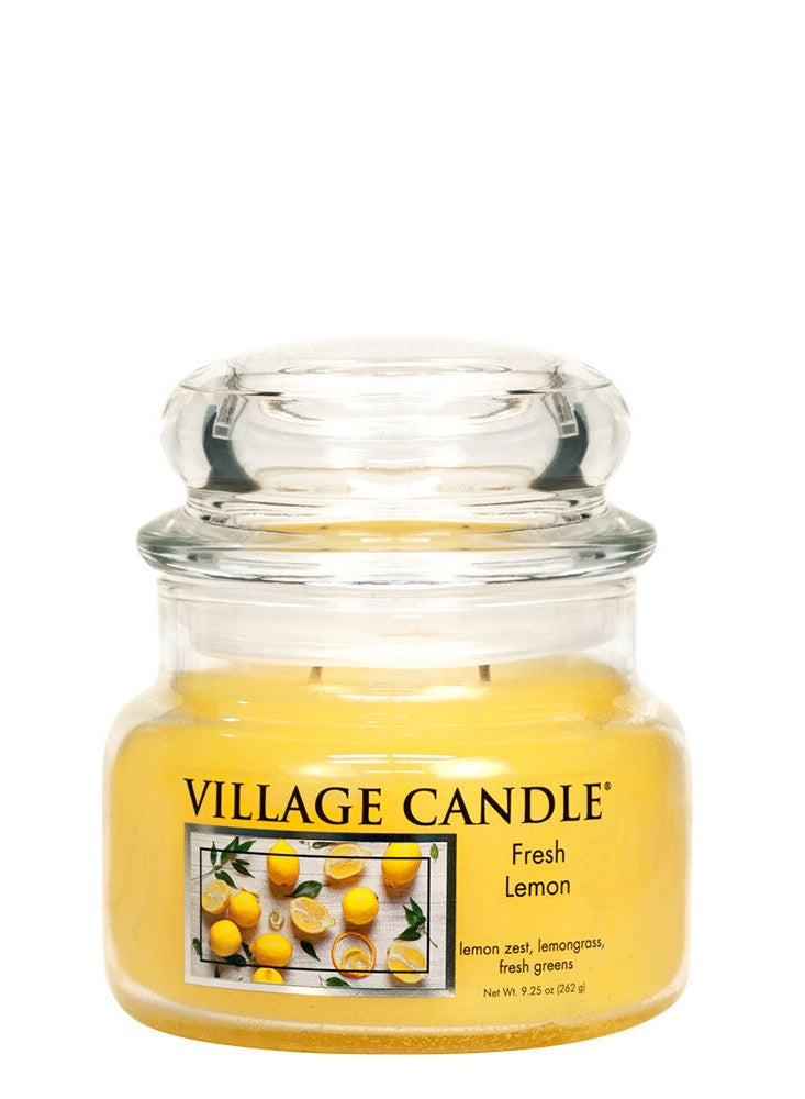 Village Candle Fresh Lemon Small