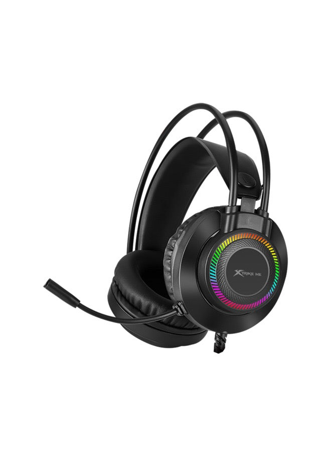 Gaming  Bundle 4in1 Rgb combo multimedia wired keyboard 7D Rgb wired mouse with Rgb wired headset suirable mousepad.