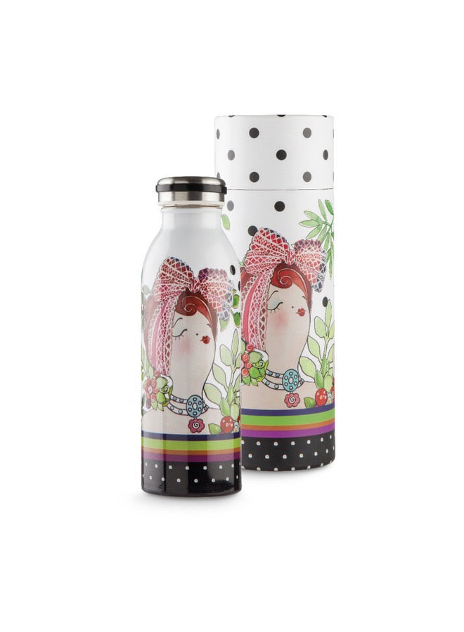 Water Bottle Le Pupazze White ML 500.