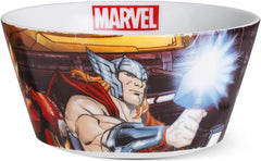 Egan Marvel Spider-Man & Avengers Porcelain Bowl 490ml – Official Superhero Cereal Bowl for Marvel Fans – Microwave & Dishwasher Safe – Durable Kitchenware for Breakfast, Snacks & Meals (AVENGERS)