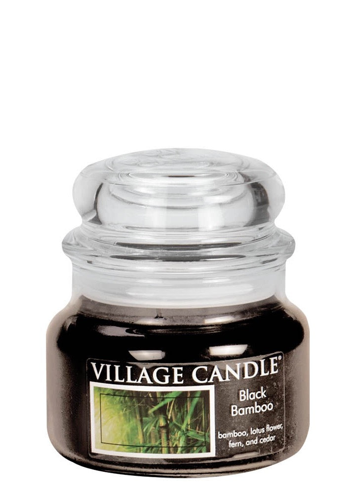 Village Candle Black Bamboo Small.