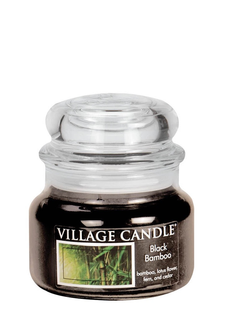 Village Candle Black Bamboo Small