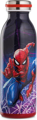 Egan Borraccia Disney Marvel trendy 500ml Stainless Steel Thermal Bottle for Hot & Cold Drinks | Leak-Proof & Durable | Double-Wall Insulated Travel Bottle (SPIDER-MAN)