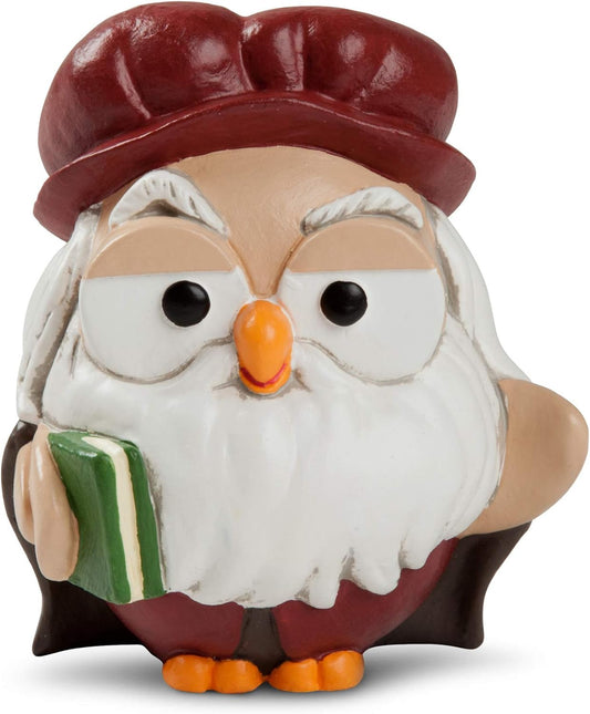 Goofi Leonardo da Vinci | Handcrafted Collectible Figurine (8 x 10 cm).