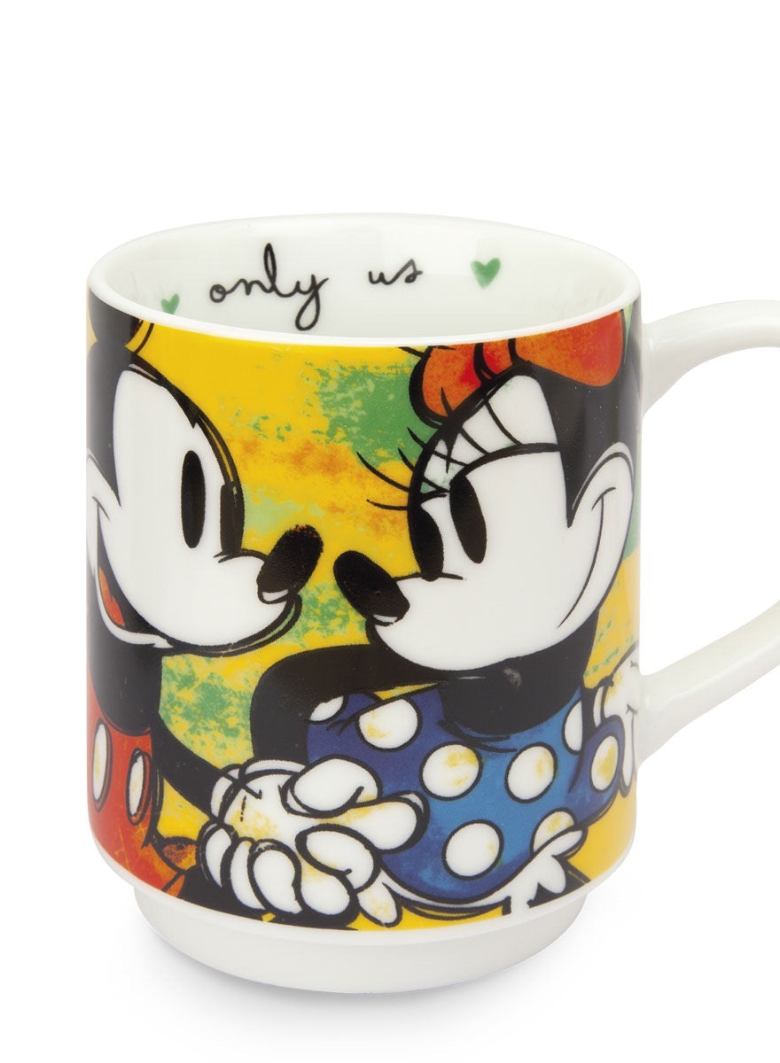 Stackable Mug Green Mickey Mouse.