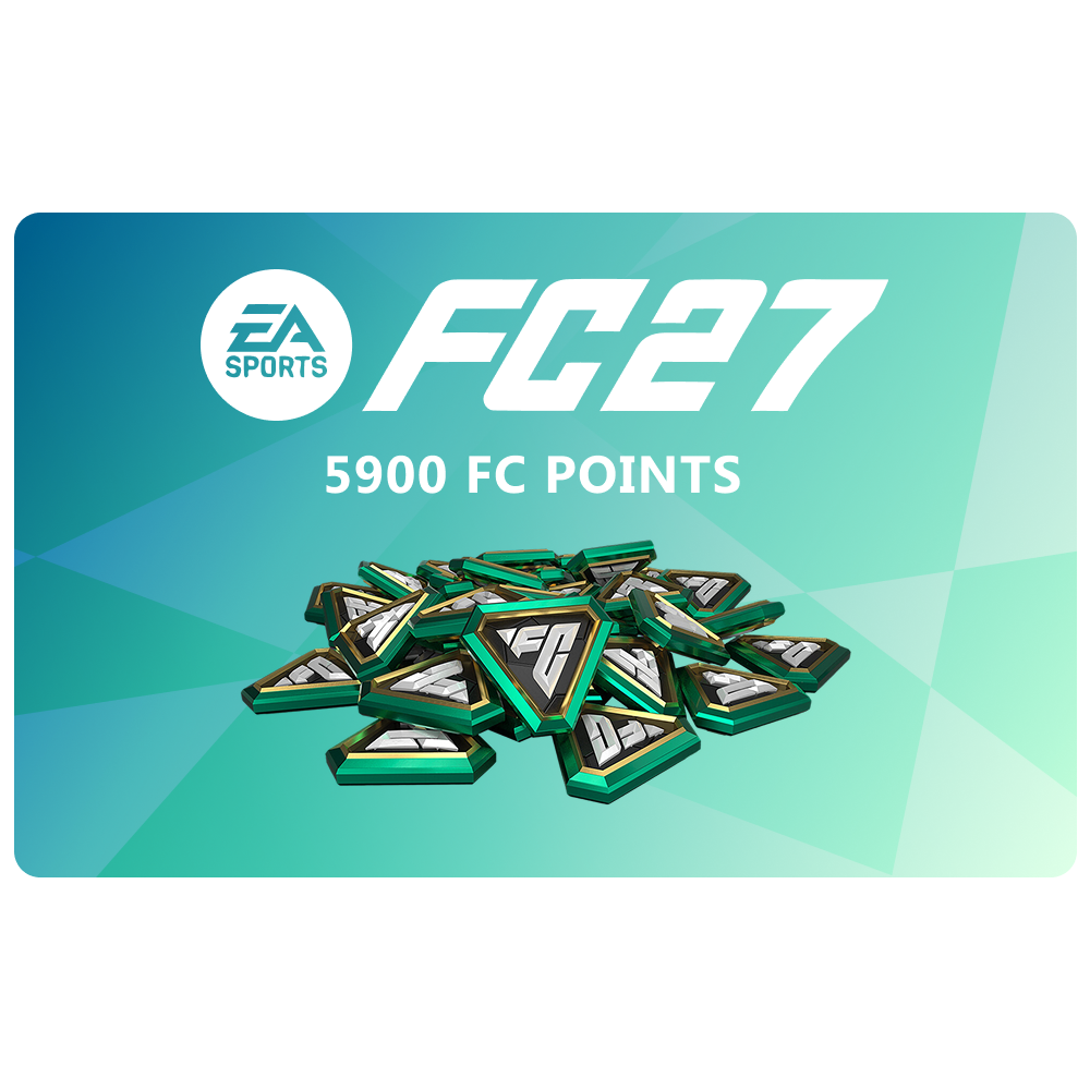 EA SPORTS FC 27: 5,900 FC Points for Xbox & PC