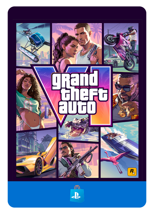 Grand Theft Auto VI Standard Edition – PSN Gift Card | PS5 | Brazil