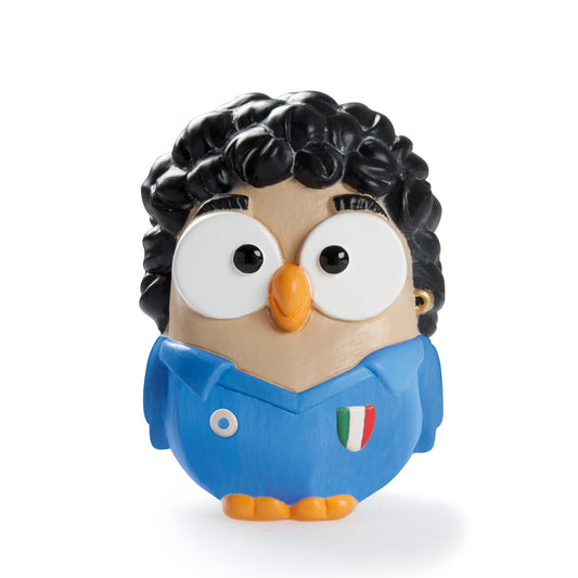 Goofi Celebrities Diego Maradona | Handmade Ceramic Figurine from Italy.