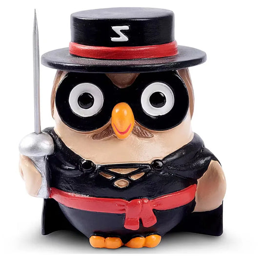 Goofi Zorro | Handcrafted Collectible Figurine (7.5 x 8 cm).