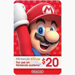 Nintendo eShop Gift Card – $20 USD (USA Account) (Copy).