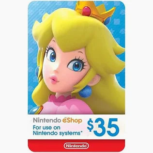 Nintendo eShop Gift Card – $35 USD (USA Account)