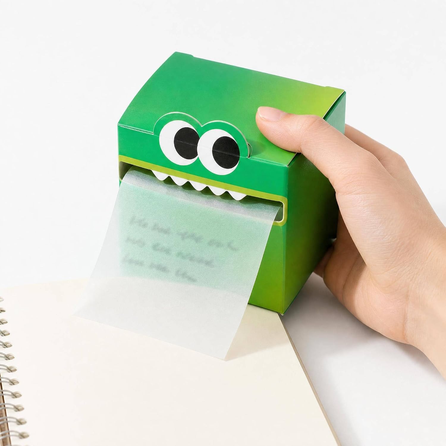sticky note green